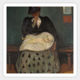 Inheritance by Edvard Munch Magnet